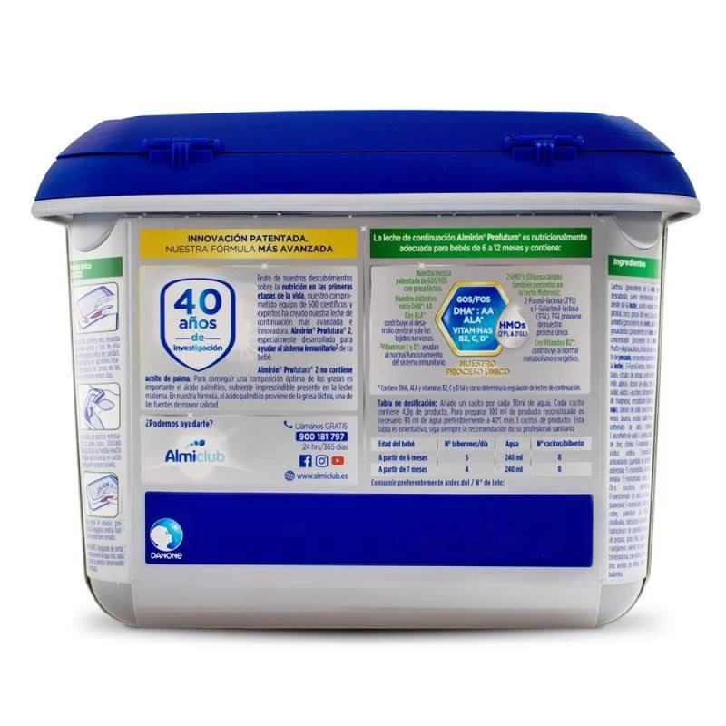 Almiron Profutura+ 2 Polvo 800 G 3 Almiron Profutura+ 2 Polvo 800 G - Imagen 3