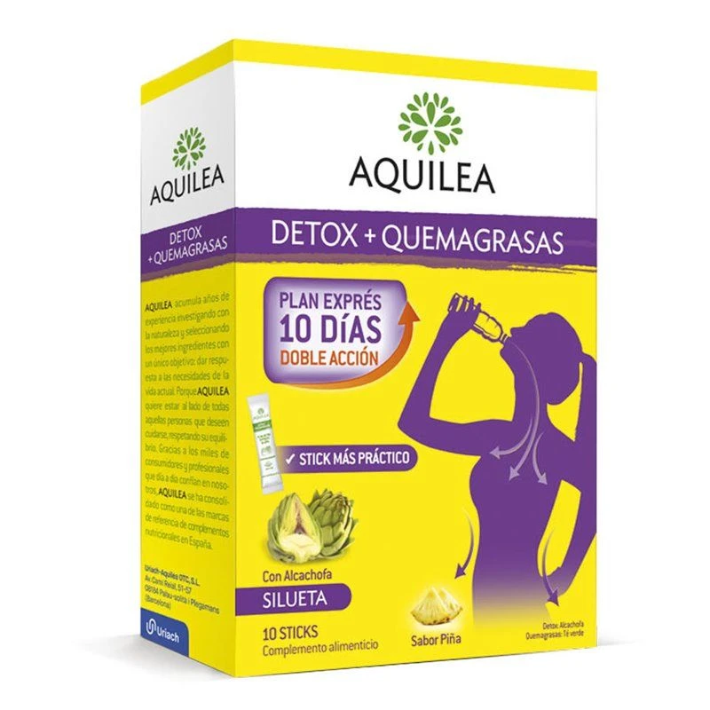 Aquilea Detox + Quemagrasas 10 Sticks 1 Aquilea Detox + Quemagrasas 10 Sticks