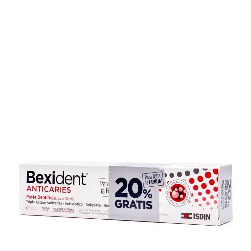 Bexident Anticaries Pasta Dentifrica 125Ml 1 Bexident Anticaries Pasta Dentifrica 125Ml