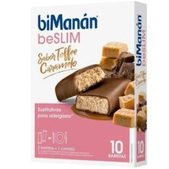 Bimanan BeSLIM Toffee Caramelo 10 Barritas