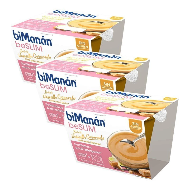 Bimanan Beslim Copa Vainilla-Caramelo 3X2 210G 1 Bimanan Beslim Copa Vainilla-Caramelo 3X2 210G