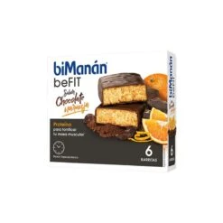 Bimanan BeFIT Chocolate Naranja 6 Barritas