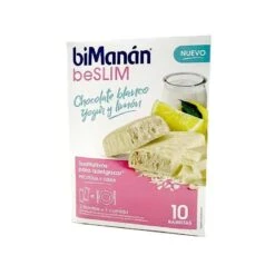 Bimanan Slim Barritas Chocolate Blanco Yogur Y Limón 10uds