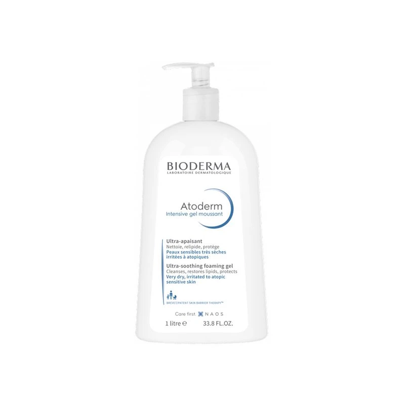 Bioderma Atoderm Intensive Gel Moussant 1L 1 Bioderma Atoderm Intensive Gel Moussant 1L