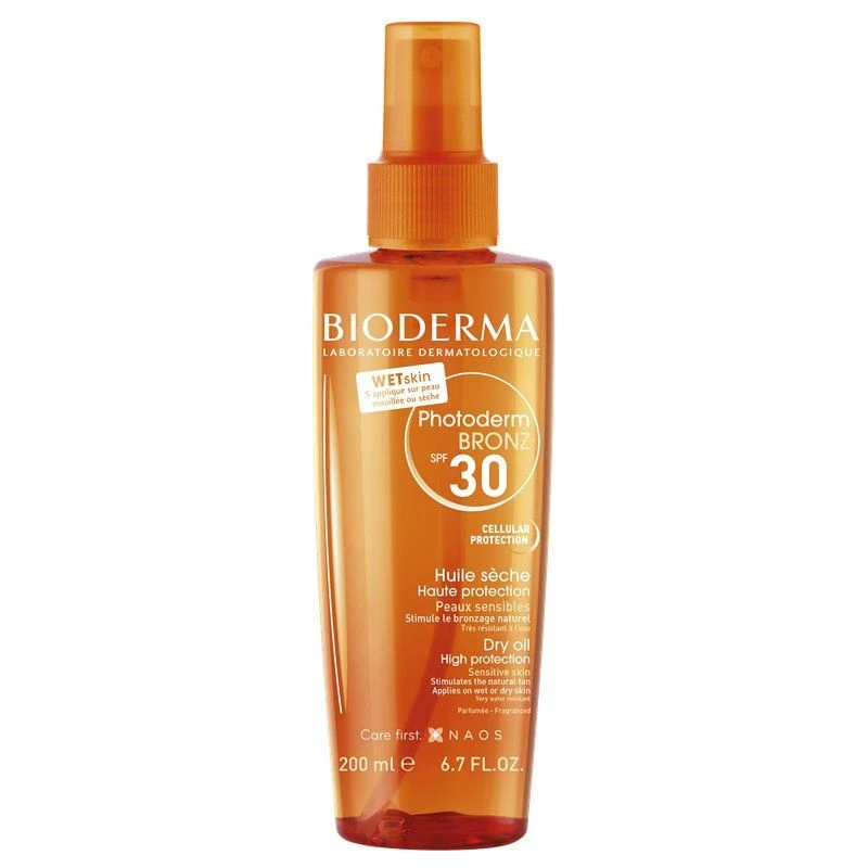 Bioderma Photoderm Bronz Aceite Seco Spf 30 Spray 200 Ml 2 Bioderma Photoderm Bronz Aceite Seco Spf 30 Spray 200 Ml - Imagen 2