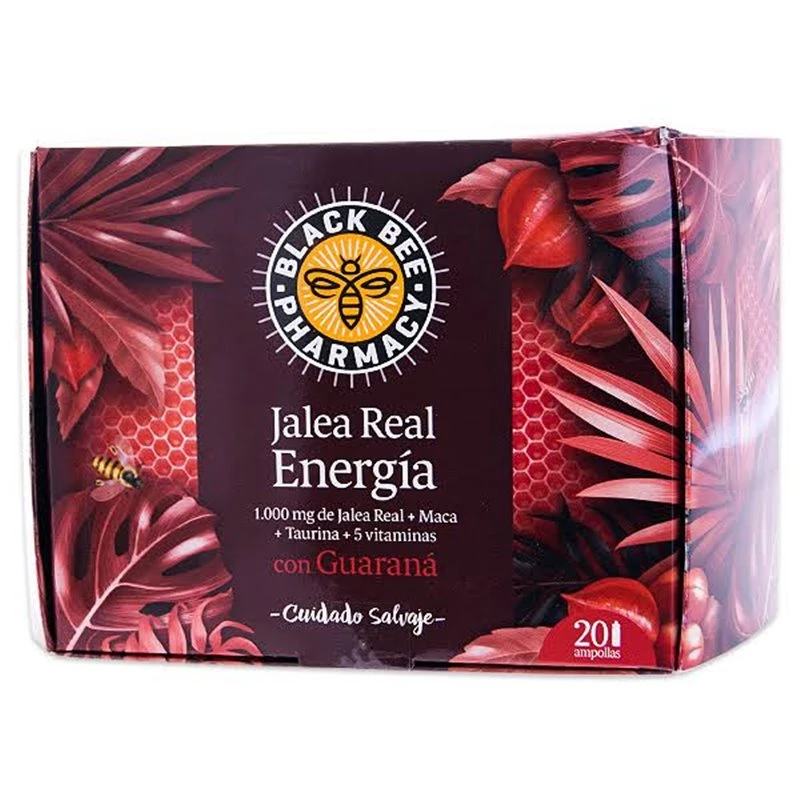 Black Bee Jalea Energia 20 Viales 10Ml 1 Black Bee Jalea Energia 20 Viales 10Ml