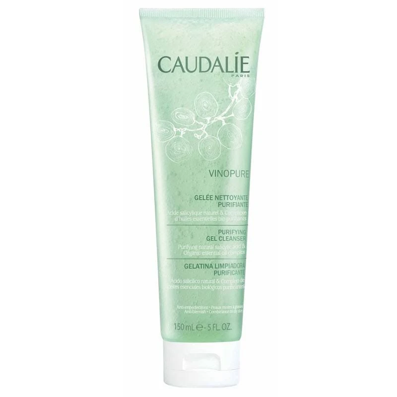Caudalie Vinopure Gelatina Limpiadora Purificante 150 Ml 1 Caudalie Vinopure Gelatina Limpiadora Purificante 150 Ml