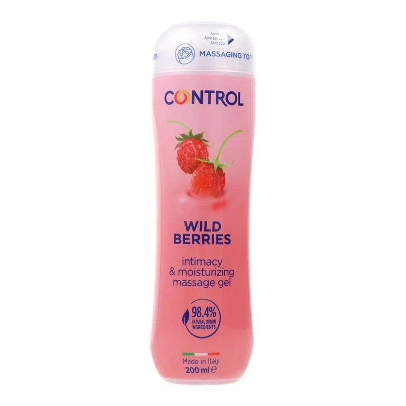 Control Wild Berries Gel Masaje 200Ml 1 Control Wild Berries Gel Masaje 200Ml