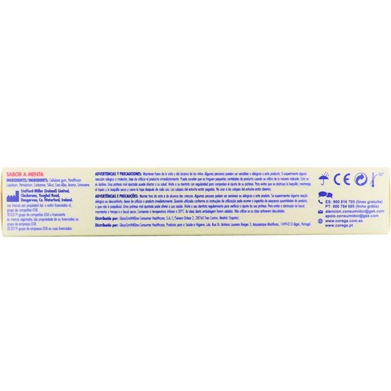Corega Efecto Almohadilla Adhesivo Protesis Dental 70 G 2 Corega Efecto Almohadilla Adhesivo Protesis Dental 70 G - Imagen 2