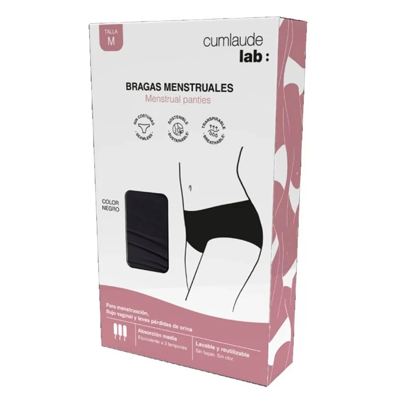 Cumlaude Bragas Menstruales Talla M 1 Cumlaude Bragas Menstruales Talla M