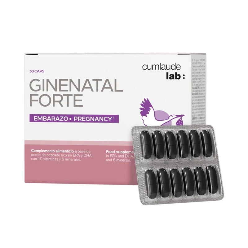 Cumlaude Ginenatal Forte 30 Capsulas 2 Cumlaude Ginenatal Forte 30 Capsulas - Imagen 2