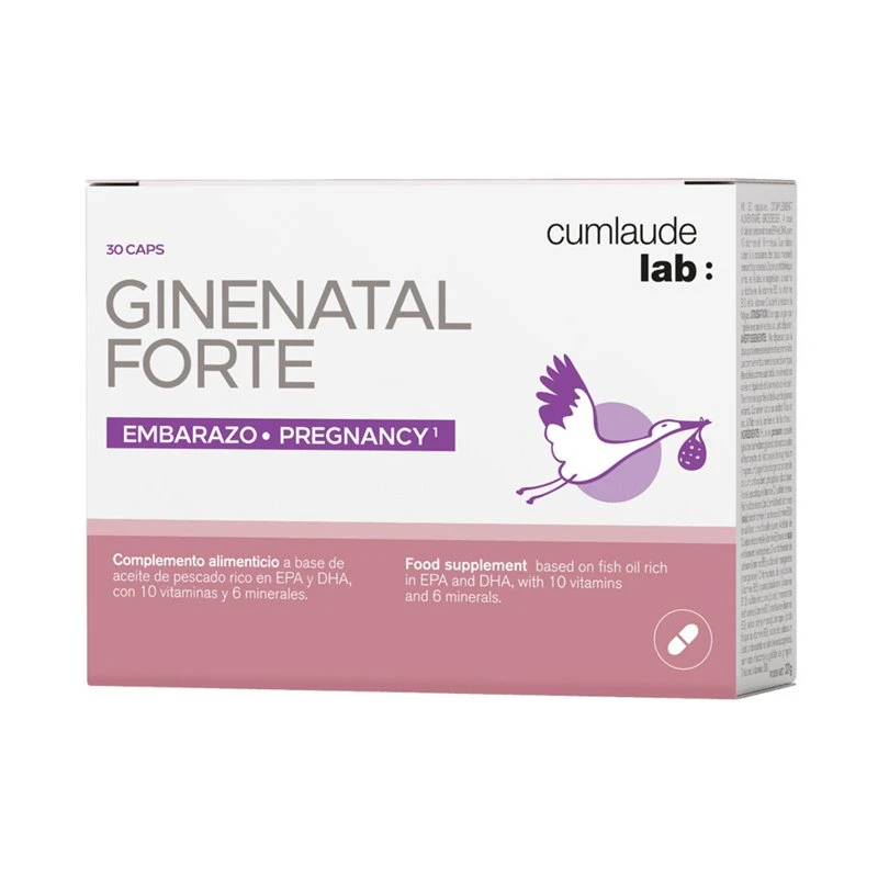 Cumlaude Ginenatal Forte 30 Capsulas 1 Cumlaude Ginenatal Forte 30 Capsulas