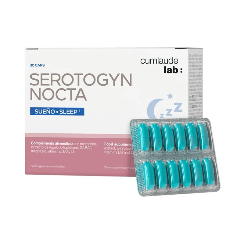 Cumlaude Lab: Serotogyn Nocta 30 Capsulas 2 Cumlaude Lab: Serotogyn Nocta 30 Capsulas - Imagen 2