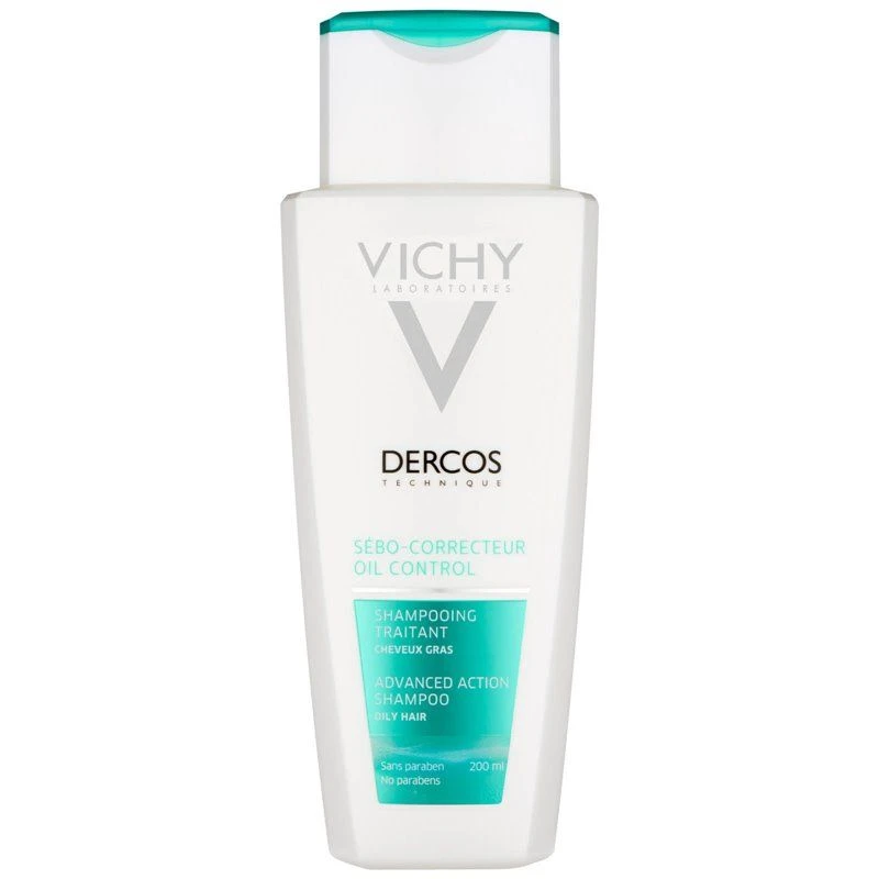 Dercos Champu Tratante Sebo Corrector 200Ml 1 Dercos Champu Tratante Sebo Corrector 200Ml
