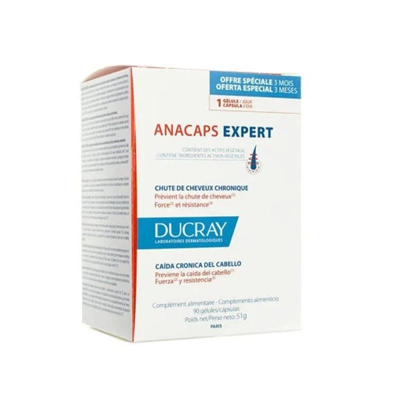 Ducray Anacaps Expert 90 Capsulas 1 Ducray Anacaps Expert 90 Capsulas