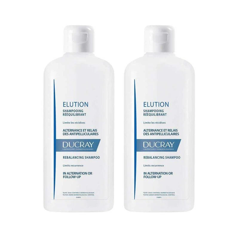 Ducray Elucion Champú 2x400 Ml Pack Duplo 1 Ducray Elucion Champú 2x400 Ml Pack Duplo