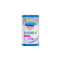 Durex Invisible Extra Fino Extra Lubricado Preservativos 12 U