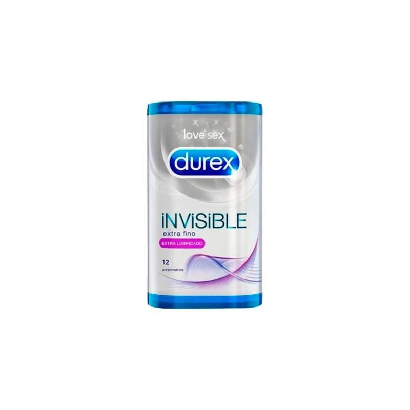 Durex Invisible Extra Fino Extra Lubricado Preservativos 12 U 1 Durex Invisible Extra Fino Extra Lubricado Preservativos 12 U