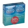 Durex Natural Plus Preservativos 12U 2 Cajas -Parafarmacia-online durex natural plus preservativos 12u 2 cajas