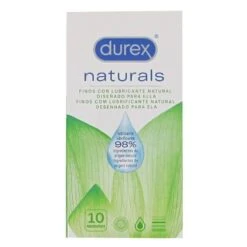 Durex Naturals Preservativos 10 Unidades