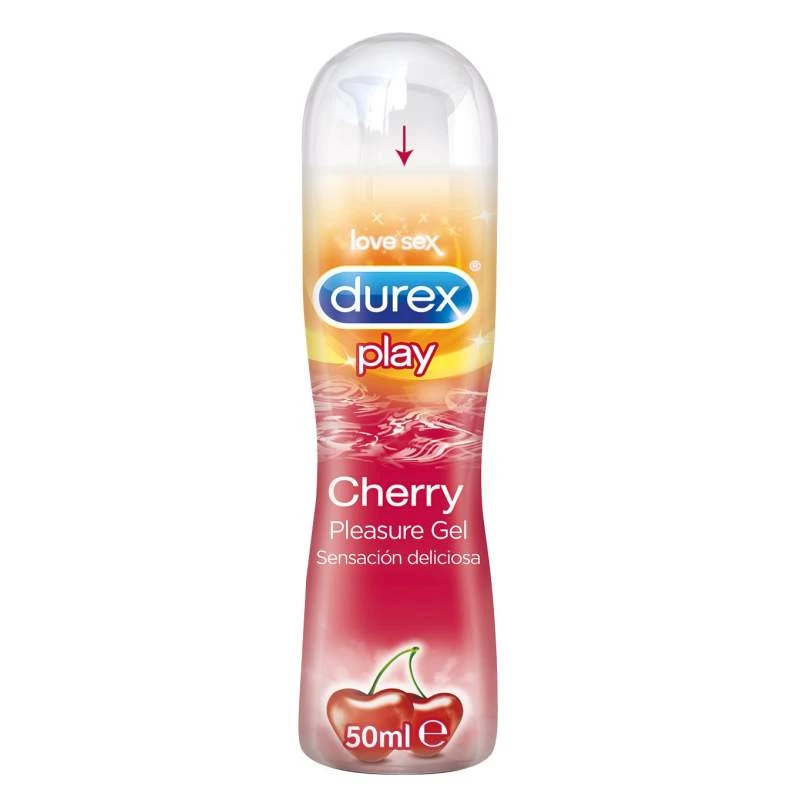 Durex Play Cherry Lubricante Hidrosoluble Intimo 50ml 2 Durex Play Cherry Lubricante Hidrosoluble Intimo 50ml - Imagen 2