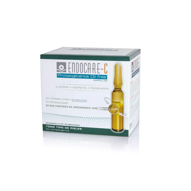 Endocare C Proteoglicanos Oilfree 2Ml 30 Ampollas 2 Endocare C Proteoglicanos Oilfree 2Ml 30 Ampollas - Imagen 2