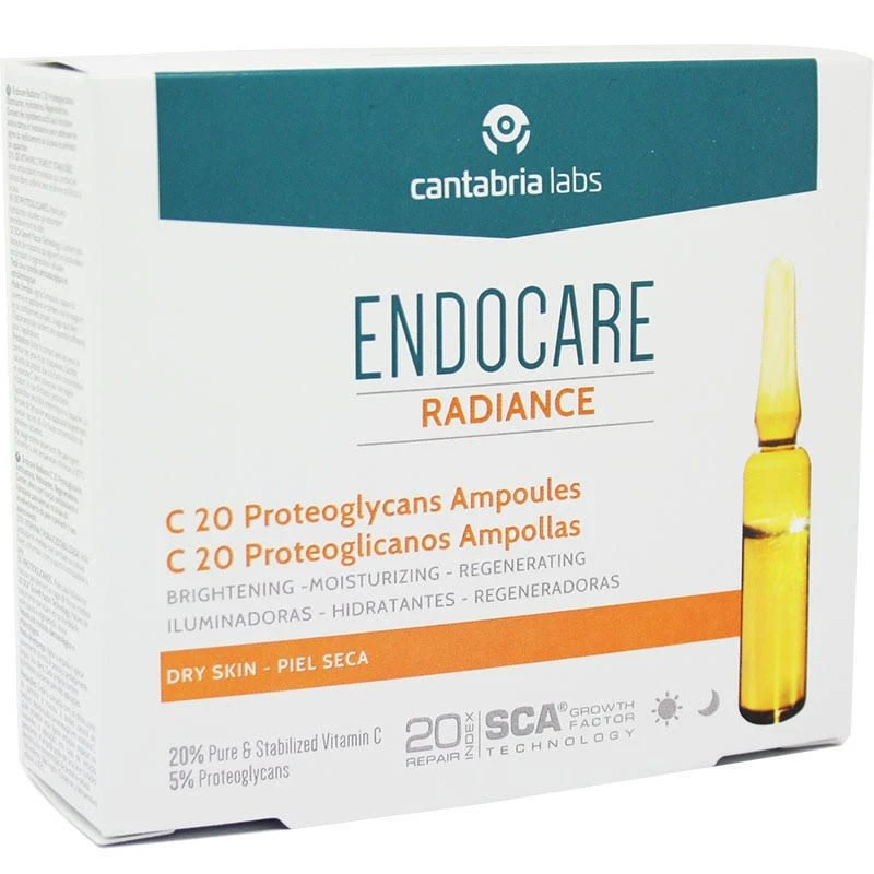 Endocare Radiance C20 Proteoglicanos 2Ml 10 Ampollas 1 Endocare Radiance C20 Proteoglicanos 2Ml 10 Ampollas