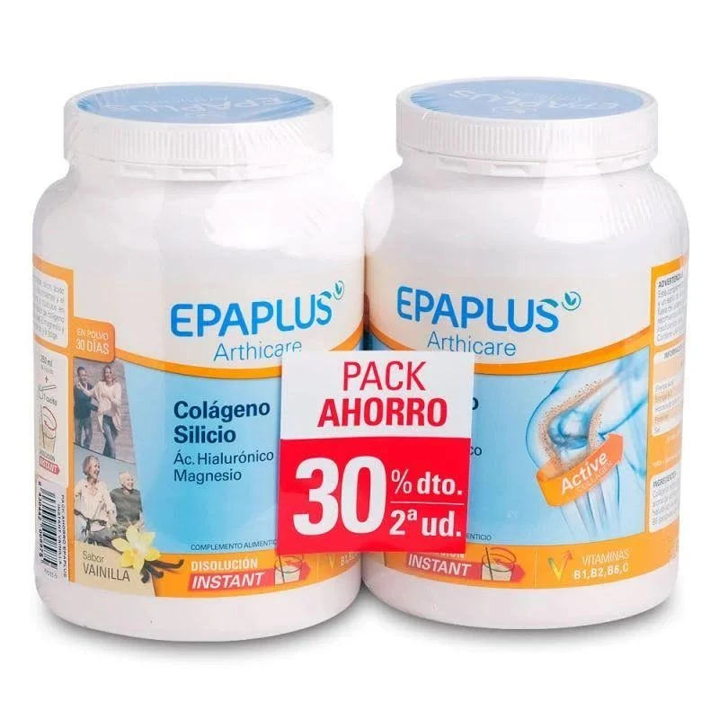 Epaplus Arthicare Colageno Vainilla 2x325G 1 Epaplus Arthicare Colageno Vainilla 2x325G