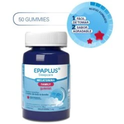 Epaplus Sleepcare Melatonina Family 50 Gummies Gominolas