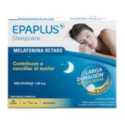 Epaplus Sleepcare Melatonina Pura Retard 60 Comprimidos