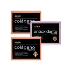 Goah Clinic Piel Radiante Colageno Marino 2x30 Caps + Antioxidante Noche 30 Caps