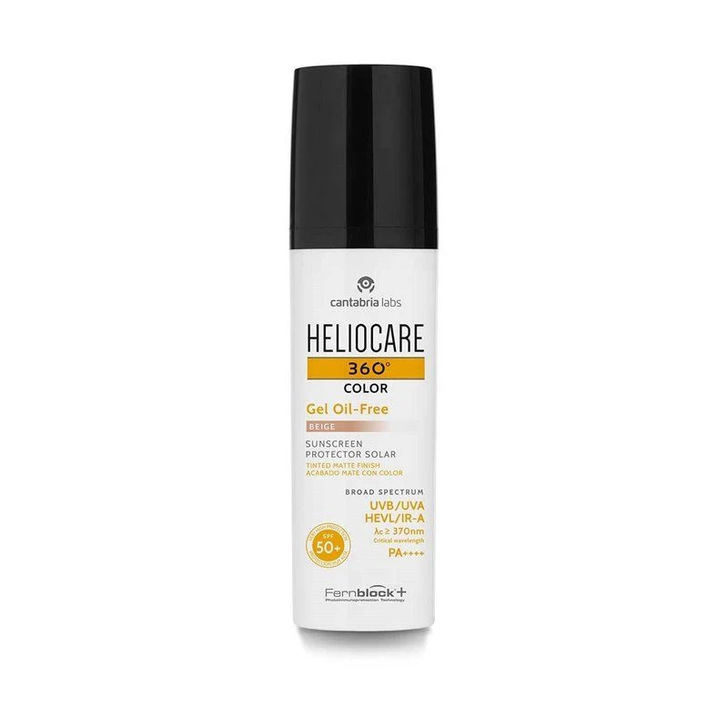 Heliocare 360º Spf 50+ Gel Oil-Free Color Beige 50Ml 1 Heliocare 360º Spf 50+ Gel Oil-Free Color Beige 50Ml