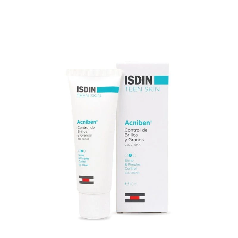 Isdin Acniben Control Gel Crema Teen Skin 40Ml 1 Isdin Acniben Control Gel Crema Teen Skin 40Ml