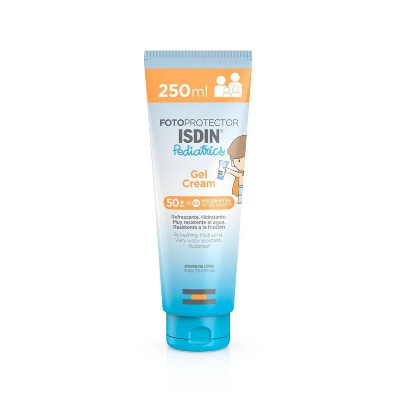 Isdin Fotoprotector Gel Crema Pediatrico SPF50+ 250ml 1 Isdin Fotoprotector Gel Crema Pediatrico SPF50+ 250ml