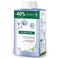 Klorane Champu Lino 2X400Ml