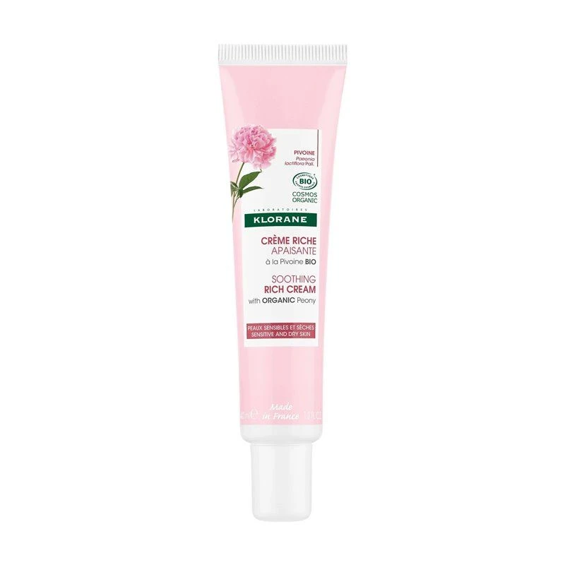 Klorane Crema Rica Calmante A La Peonia Bio 40 Ml 1 Klorane Crema Rica Calmante A La Peonia Bio 40 Ml