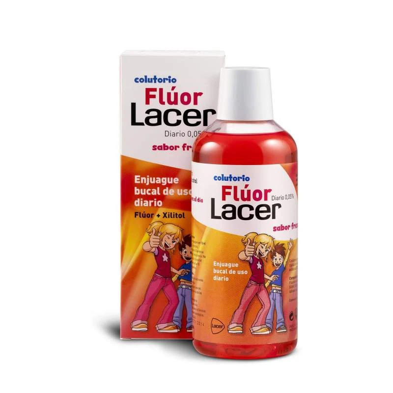 Lacer Colutorio Intantil Fluor Fresa 500Ml 1 Lacer Colutorio Intantil Fluor Fresa 500Ml
