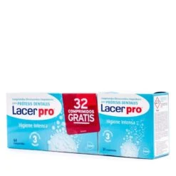 Lacerpro Comprimidos Efervescentes Limpieza Protesis 64+32 Comprimidos