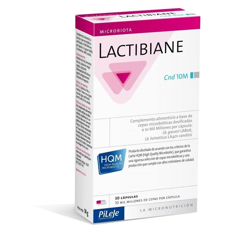 Pileje Lactibiane Cnd 10M 30 Capsulas 1 Pileje Lactibiane Cnd 10M 30 Capsulas