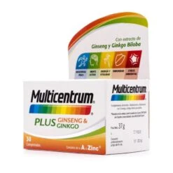 Multicentrum Plus Ginseng Y Ginkgo 30 Comprimidos