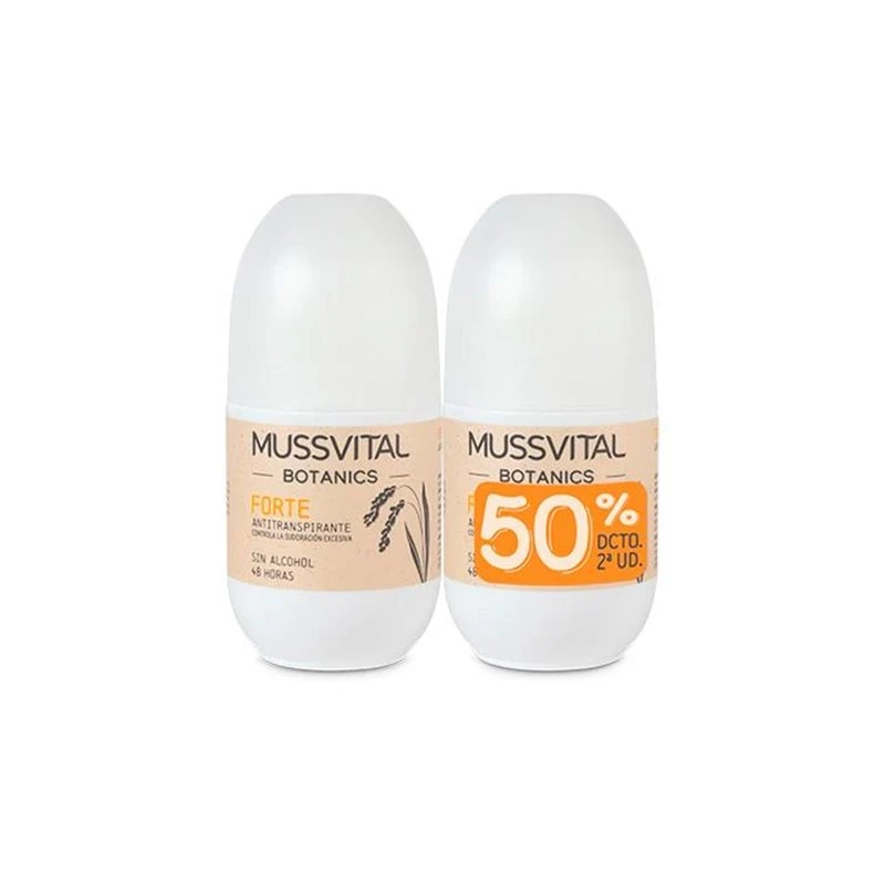 Mussvital Botanics Forte 48H 2x75Ml 1 Mussvital Botanics Forte 48H 2x75Ml