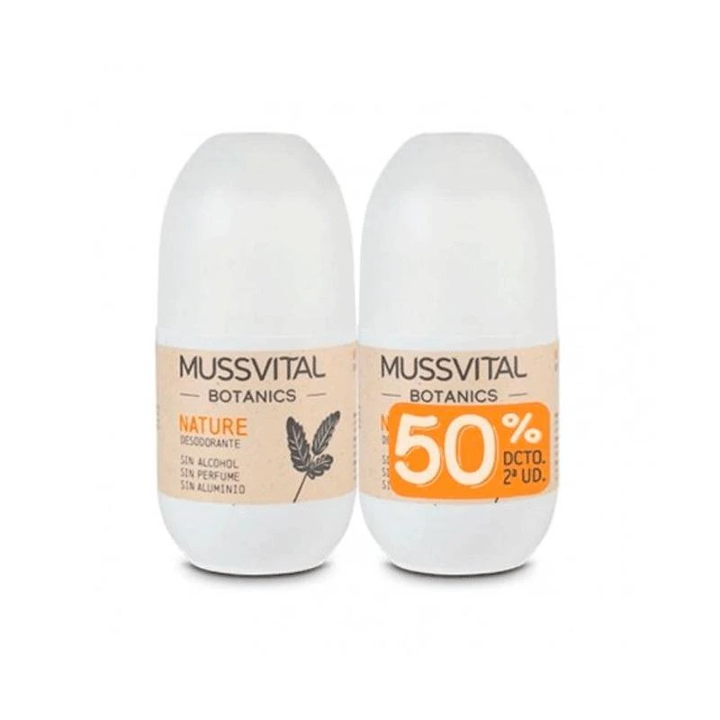 Mussvital Botanics Desodorante Men Sport 2x75Ml 1 Mussvital Botanics Desodorante Men Sport 2x75Ml