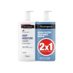 Neutrogena Hidratacion Profunda Locion Corporal Piel Seca 2x750Ml Sin Perfume