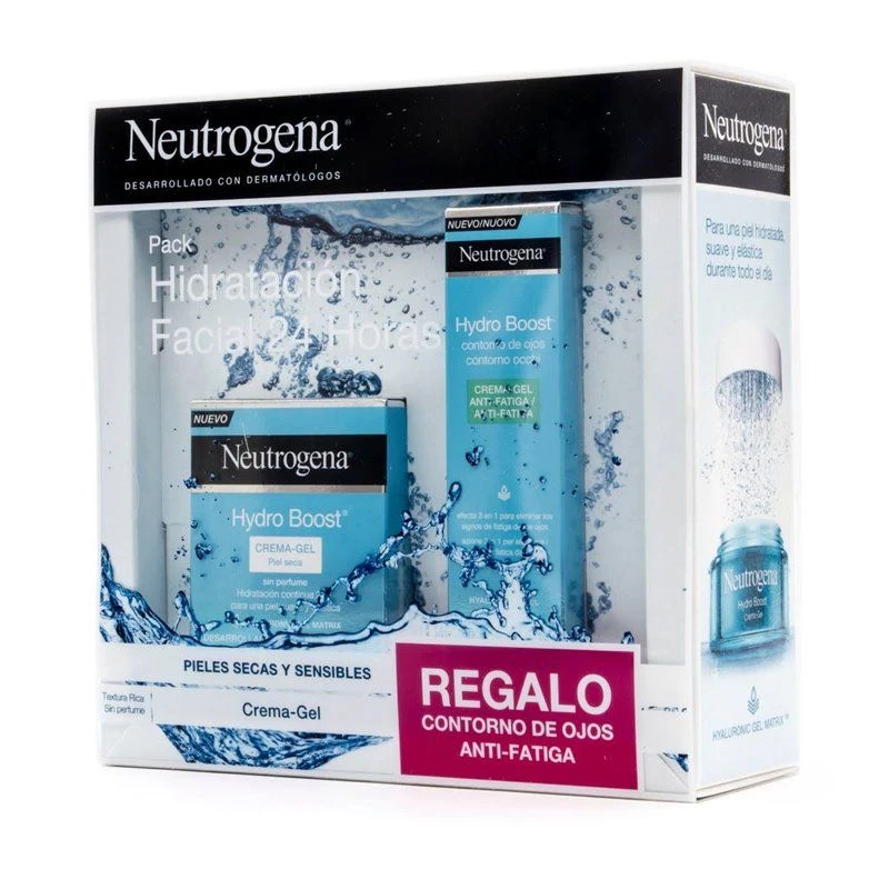 Neutrogena Hydro Boost Crema-Gel 50Ml + Crema Gel Contorno De Ojos 15Ml 1 Neutrogena Hydro Boost Crema-Gel 50Ml + Crema Gel Contorno De Ojos 15Ml
