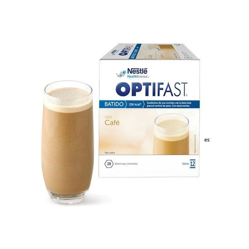 Optifast Batido Café 2x12 Sobres Duplo 2 Optifast Batido Café 2x12 Sobres Duplo - Imagen 2