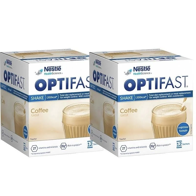 Optifast Batido Café 2x12 Sobres Duplo 1 Optifast Batido Café 2x12 Sobres Duplo