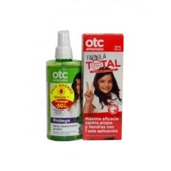 Otc Antipiojos Formula Total 125Ml Spray + Spray Desenredante Protect 250Ml