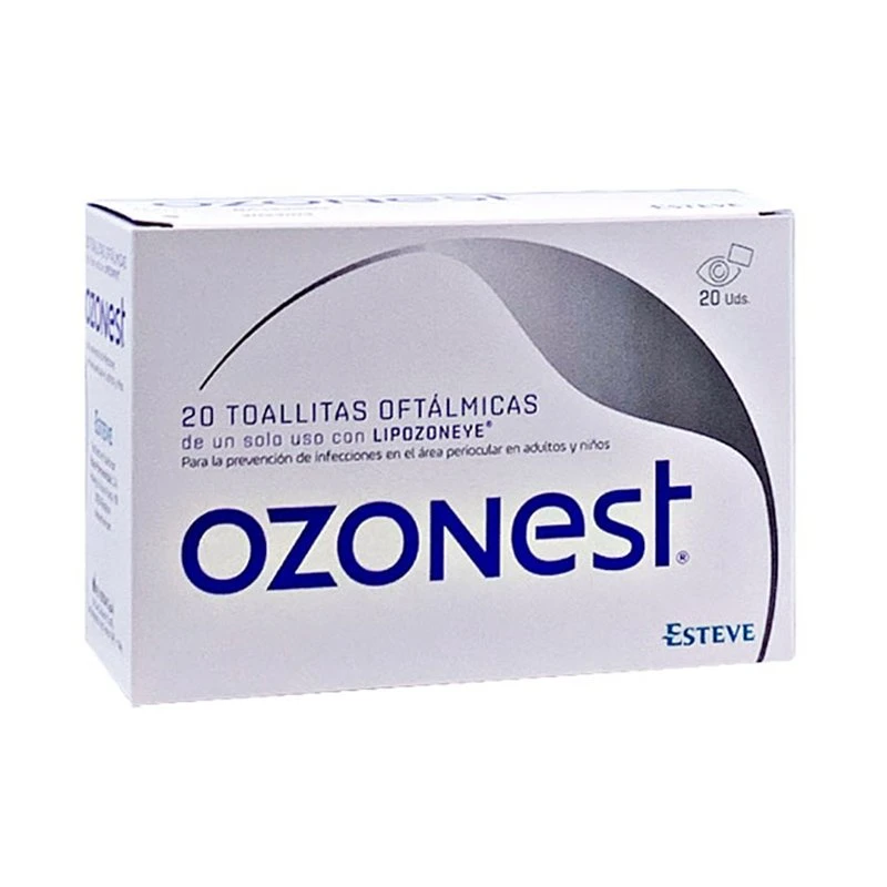 Ozonest 20 Toallitas Oftalmicas 1 Ozonest 20 Toallitas Oftalmicas