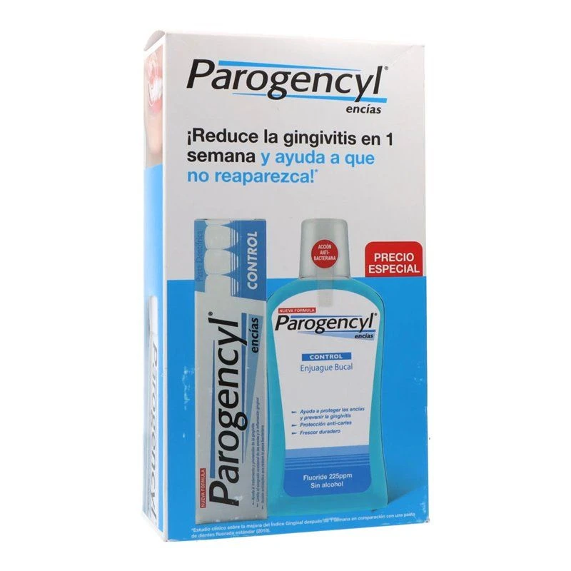 Parogencyl Control Encias Pasta Dentifrica 125Ml + Colutorio 500Ml 1 Parogencyl Control Encias Pasta Dentifrica 125Ml + Colutorio 500Ml