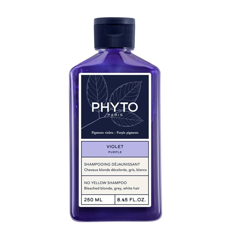 Phyto Champú Violet Antiamarillento 250Ml 1 Phyto Champú Violet Antiamarillento 250Ml